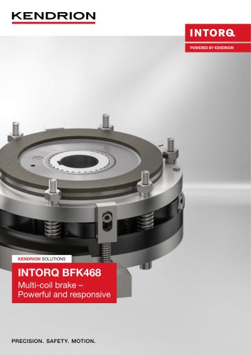 Brochure | Spring-Applied Brake - INTORQ468 