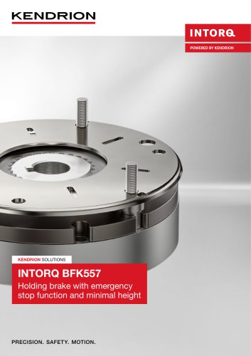 Brochure | Spring-Applies Brake - INTORQ557