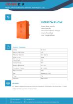IP66 telephone for Tunnel