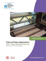 Force & Weighing measurements / Paper Industry