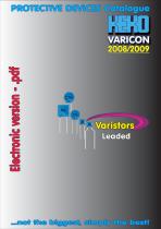 varistors - 2008/2009