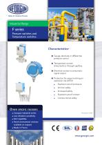 F serie - Pressure & temperature switches