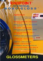 20º / 60º / 75º Statistical Triple Angle Gloss Meter