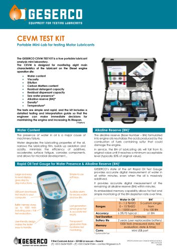 CEVM Test Kit