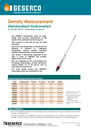 Density Measurement