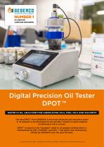 DPOT™ - Digital Precision Oil Tester