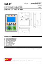 Scheda Tecnica KSE-5V - 2