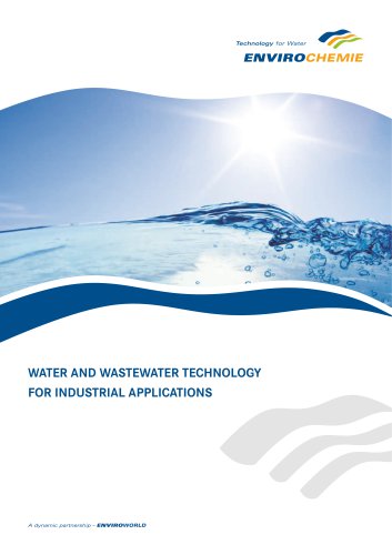 WATER AND WASTEWATER TECHNOLOGY FOR INDUSTRIAL APPLICATIONS