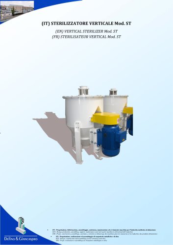 VERTICAL STERILIZER (ST Model)