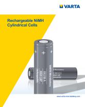 Rechargeable NiMH Cylindrical Cells