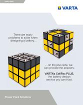 Rechargeable Power Packs Information Brochure CellPac PLUS