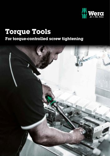 Torque Tools For torque-controlled screw tightening