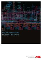 Electric generators to power the world