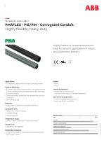 PMAFLEX - PIS/PIH - Corrugated Conduit