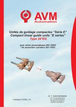 Compact guide unit 34*EG series