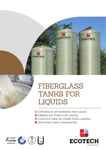 FIBERGLASS TANKS FOR LIQUIDS