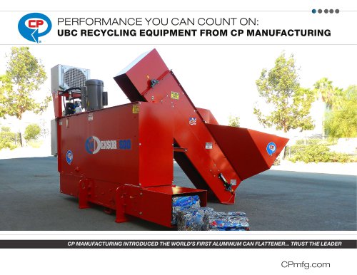 Aluminum Can Recycling Machines