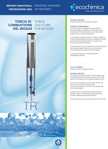 GAS FLARE FOR BIOGAS TR®