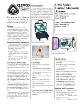 CMS-1 Carbon Monoxide Monitor/Alarm