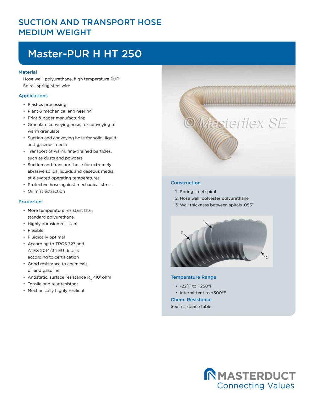Master-PUR H HT 250 - Masterflex SE
