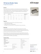 FD Series Divider Valve