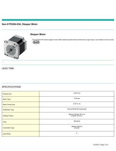 PK264-03A,_StepperMotor