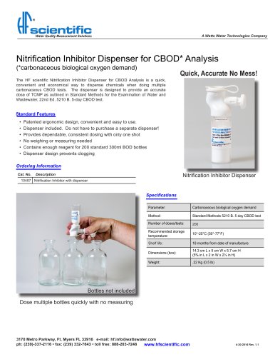 Nitrification Inhibitor Dispenser