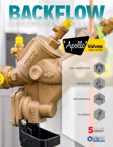 Backflow Prevention Catalog 2016