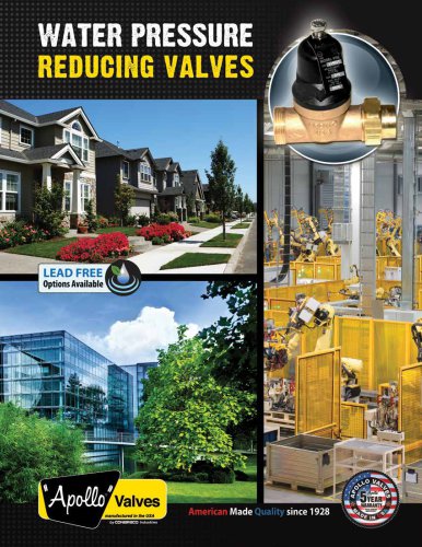 Water Pressure Reducing Valve Brochure