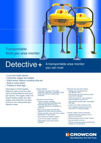 Detective+ Temporary Area Monitor