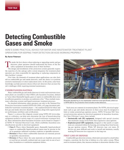 Detecting Combustible  Gases and Smoke