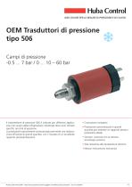 506 OEM Trasduttore di pressione