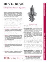 Mark 60 Series Self-Operated Pressure Regulators