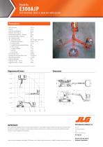 Modello E300AJP PIATTAFORME AEREE A BRACCIO ARTICOLATO - 2