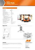 Modello X13J PLUS PIATTAFORME CINGOLATE COMPATTE - 2