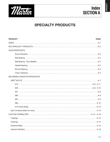 General Catalog