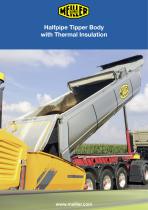 Halfpipe Tipper Body with Thermal Insulation