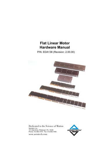 Flat Linear Motor Hardware