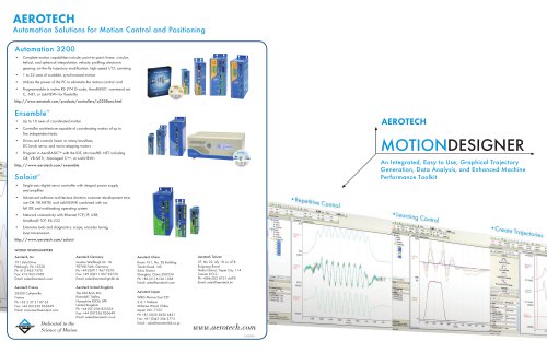 Motion Designer Enhanced Machine Performance Toolkit