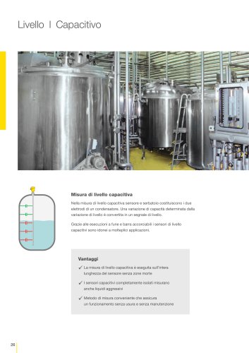 Catalogo prodotti: Capacitiva VEGACAL (Misura di livello)