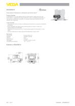 Catalogo prodotti: Indicazione e calibrazione PLICSCOM, VEGADIS (Elaborazione del segnale) - 6