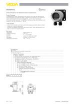 Catalogo prodotti: Indicazione e calibrazione PLICSCOM, VEGADIS (Elaborazione del segnale) - 8