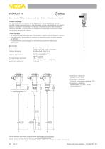 Catalogo prodotti: Radar ad onda guidata VEGAFLEX (Misura di livello) - 8