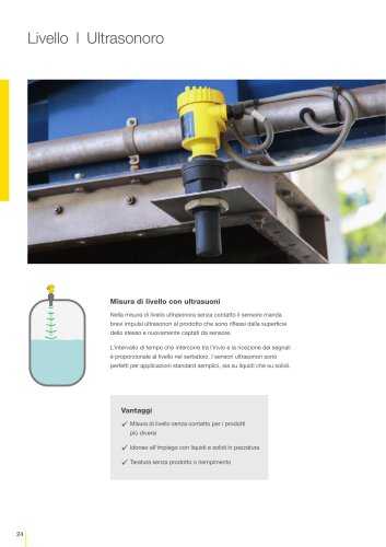 Catalogo prodotti: Ultrasonora VEGASON (Misura di livello)