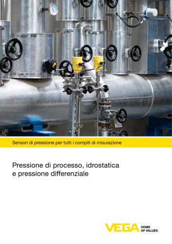 Sensori di pressione per tutti i compiti di misurazione