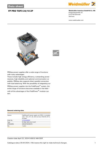 FP PRO TOP3 24/10 2P