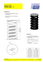 spring isolators 3-4 Hz