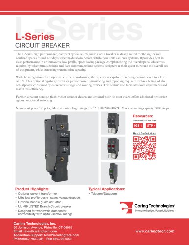 L-Series Circuit Breaker