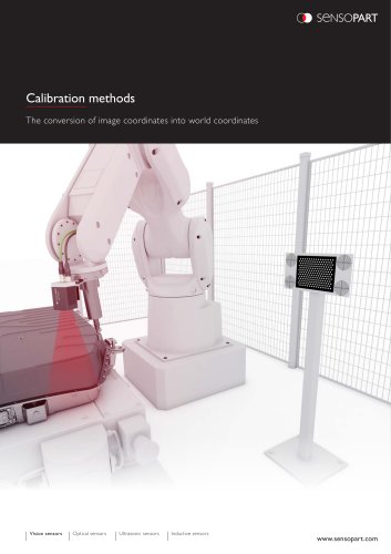 Calibration methods The conversion of image coordinates into world coordinates