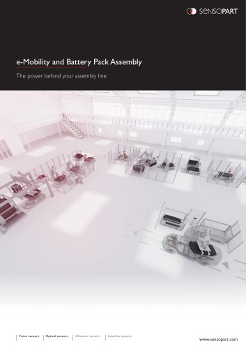 e-Mobility and Battery Pack Assembly The power behind your assembly line